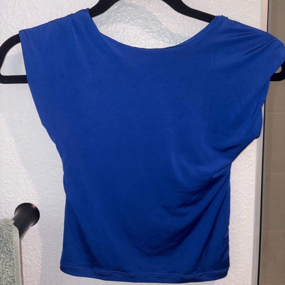 Stradivarius Royal Blue Blouse